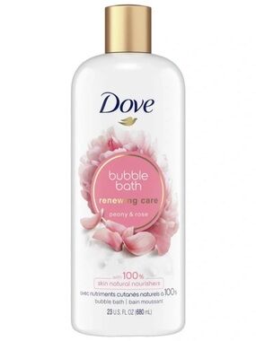 Dove Renewing Care Peony & Rose Bubble Bath 23oz